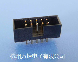 2.00mm間距直式簡(jiǎn)易牛角插座